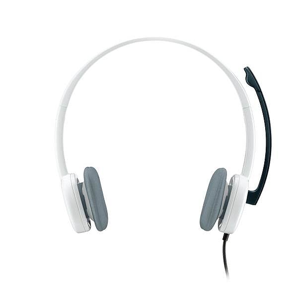 Logitech Auriculares Estéreo con Micrófono H150 Blanco