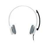 Logitech Auriculares Estéreo con Micrófono H150 Blanco