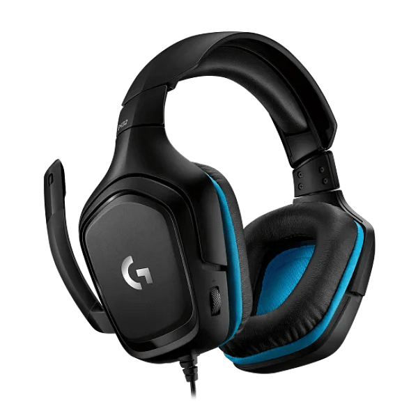 Logitech G432 71 Negro  Azul Gaming  Auricular