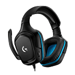 Logitech G432 71 Negro  Azul Gaming  Auricular