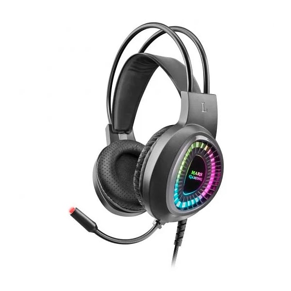 Mars Gaming MH220 RGB Negros  Auriculares Gaming