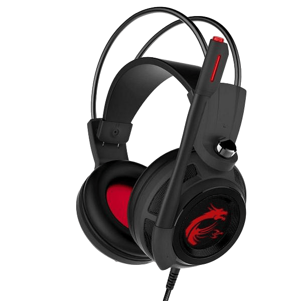 MSI DS502 71 virtual Negro  Auricular
