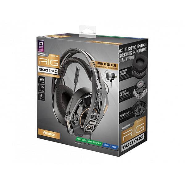 Nacon RIG 500PRO HC Black  Auriculares
