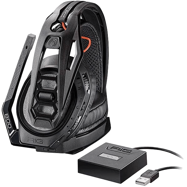 Nacon RIG 800 HS Black Wireless Auriculares