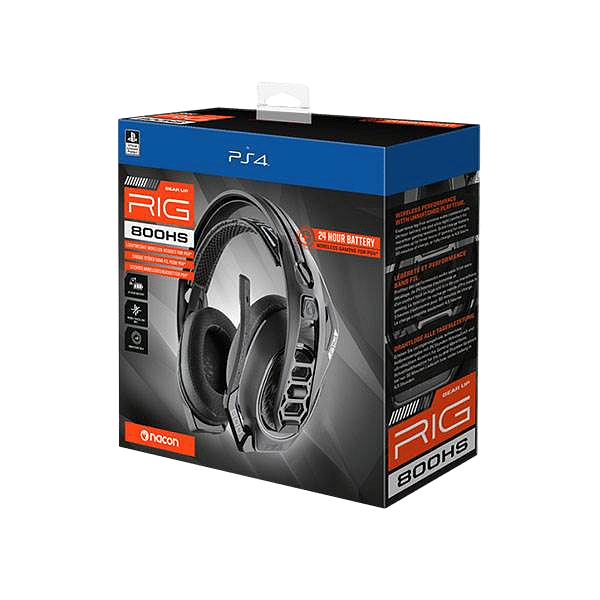 Nacon RIG 800 HS Black Wireless Auriculares