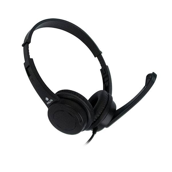 NGS VOX505 USB con Micrófono Black  Auricular