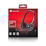 NGS VOX505 USB con Micrófono Black  Auricular