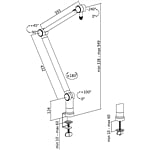 OPLITE Supreme Boom Arm Stand  Soporte para micrófono