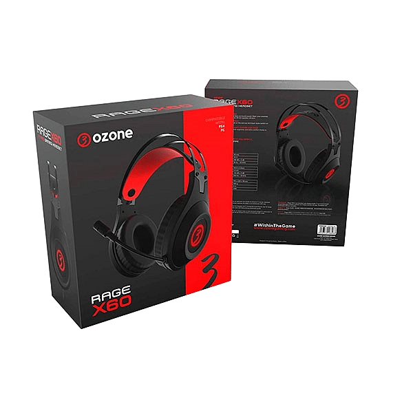 Ozone Rage X60 71 virtual  Auricular