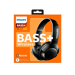 Philips BASS Negro bluetooth Diadema Micro  Auriculares Philips BASS Negro bluetooth Diadema Micro  Auriculares