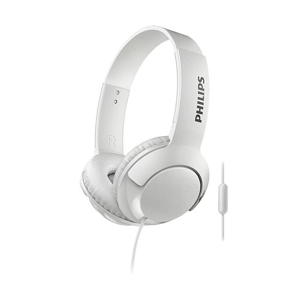 Philips BASS Blanco Diadema Micro  Auriculares
