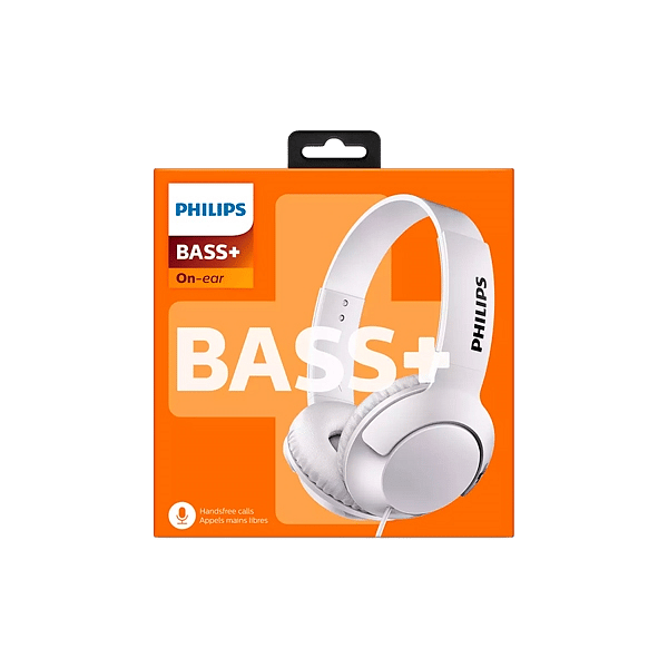 Philips BASS Blanco Diadema Micro  Auriculares