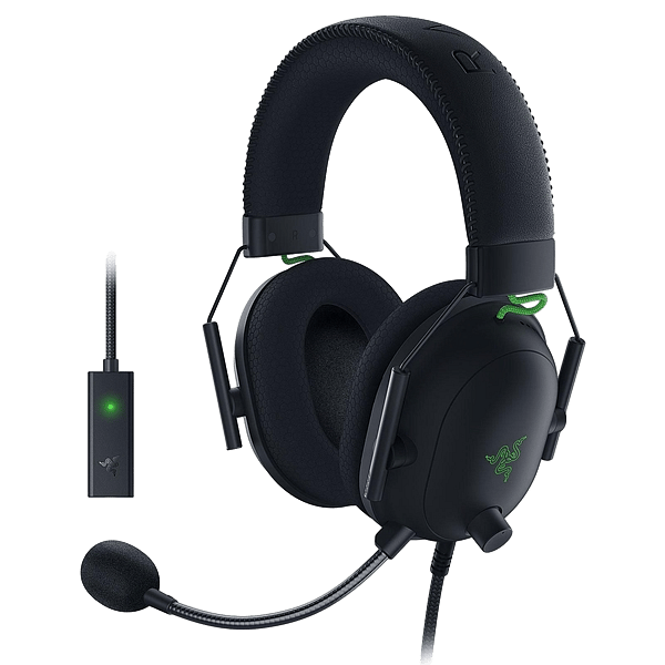 Razer Blackshark V2  Sound card  Auriculares
