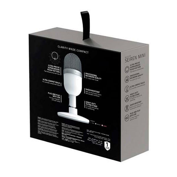 Razer Seiren Mini Blanco  Micrófono