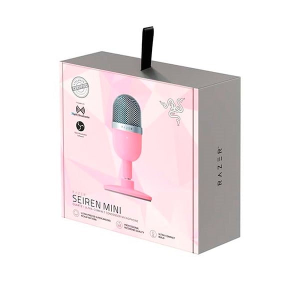 Razer Seiren Mini Pink  Micrófono