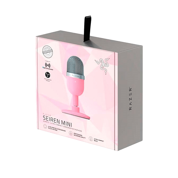 Razer Seiren Mini Pink  Micrófono