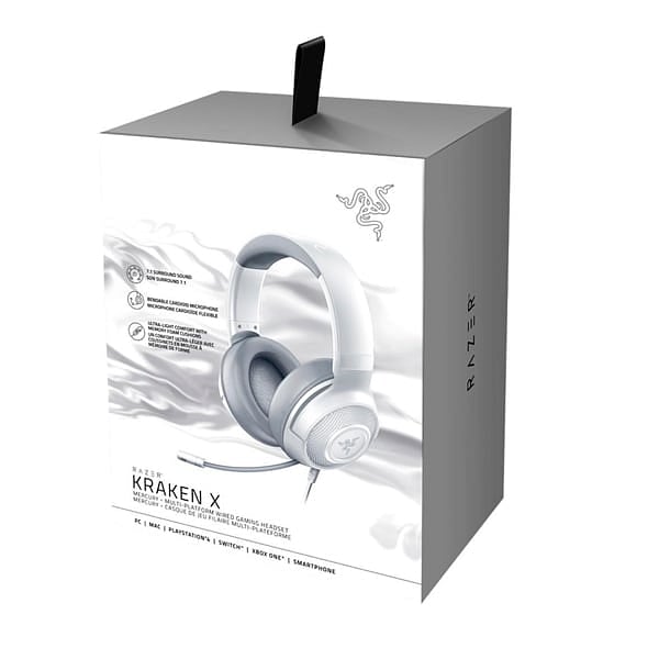 Razer Kraken X 71 Mercury  Auriculares Gaming Multiplataforma
