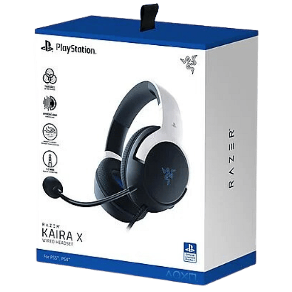 Razer Kaira PlayStation Wireless Blanco  Auriculares