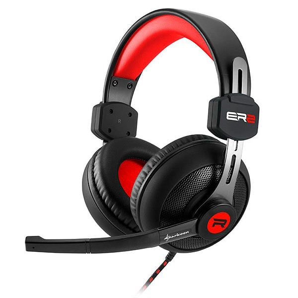 Sharkoon RUSH ER2 negro rojo  Auricular