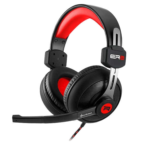 Sharkoon RUSH ER2 negro rojo  Auricular