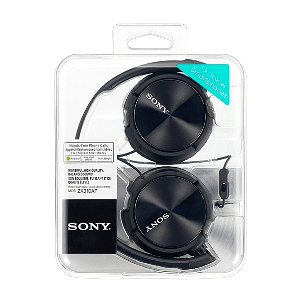 Sony MDR ZX310AP negro  Auriculares