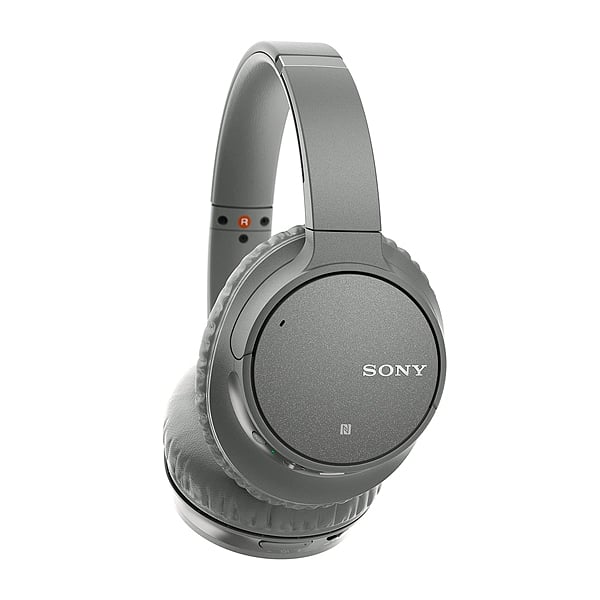 Sony WHCH700N Bluetooth Gris Auriculares Inalámbricos