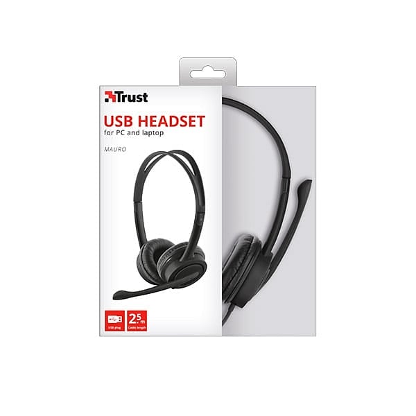 Trust Mauro negro USB  Auriculares