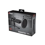 Trust Gaming GXT 232 Mantis Micrófono Condensador con Trípode