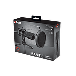 Trust Gaming GXT 232 Mantis Micrófono Condensador con Trípode