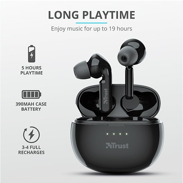 Trust Nika Touch XP Bluetooth Negro  Auricular