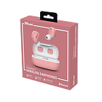 Trust Nika Compact Bluetooth Wireless Rosa  Auriculares