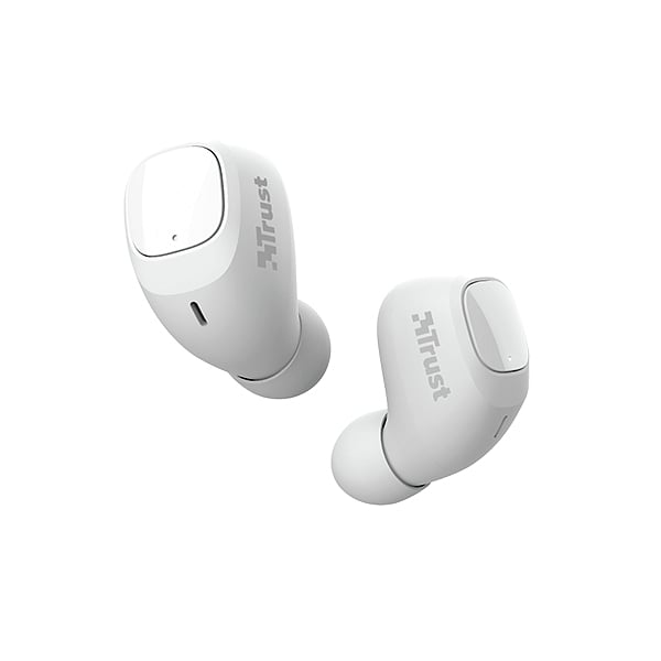 Trust Nika Compact Bluetooth Wireless Blanco  Auriculares