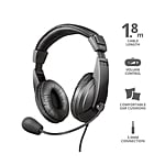 Trust Quasar 21661 Negro PC  Auriculares