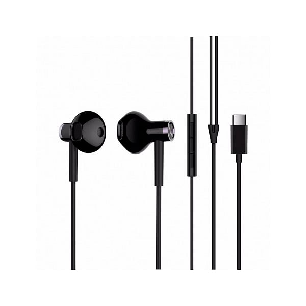 Xiaomi Mi Dual Driver Tipo C Negro  Auriculares