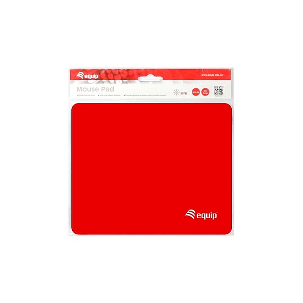 Equip Life Mouse Pad Rojo  Alfombrilla