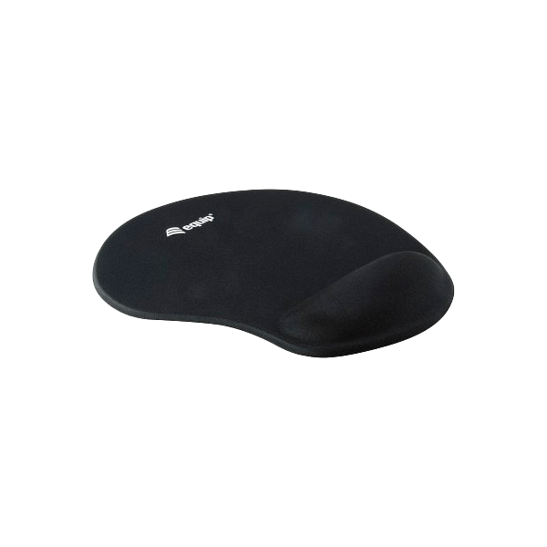 Equip Life Mouse Pad con Gel Negro  Alfombrilla
