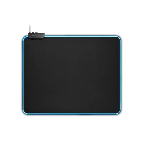 Sharkoon 1337 RGB negra  XL Alfombrilla