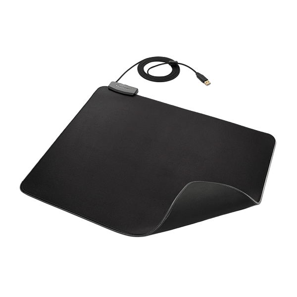 Sharkoon 1337 RGB negra  XL Alfombrilla