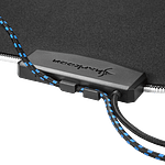Sharkoon 1337 RGB negra  XL Alfombrilla