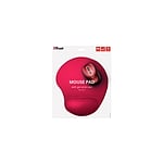 Trust Bigfoot Gel Roja  Alfombrilla Ergonómica