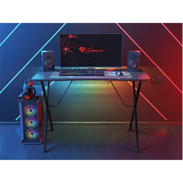 Genesis HOLM 200 RGB   Mesa Negro Carbono