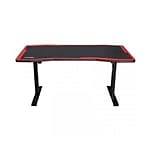 Nitro Concepts D16E Carbon negra roja electrica  Mesa