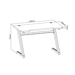 OPLITE Tilt Gaming Desk Negro  Mesa Gaming