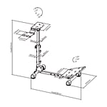 OPLITE Wheel Stand GT  Soporte volante y pedales