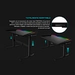 Thunder X3 AD7 RGB L 160cm   Mesa
