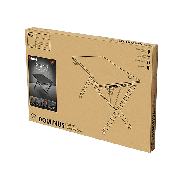 Trust GXT711 Dominus black  Mesa