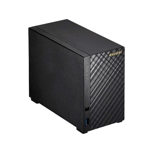Asustor AS1002T v2 2 Bahías 2Core 16GHz 512MB DDR3  NAS