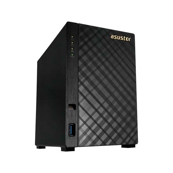 Asustor AS1002T v2 2 Bahías 2Core 16GHz 512MB DDR3  NAS
