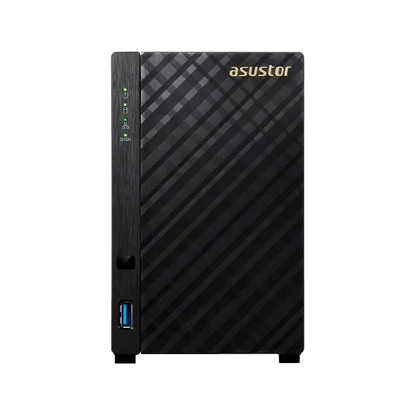 Asustor AS1002T v2 2 Bahías 2Core 16GHz 512MB DDR3  NAS