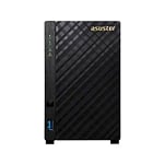 Asustor AS1002T v2 2 Bahías 2Core 16GHz 512MB DDR3  NAS